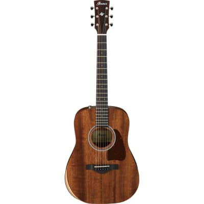 Ibanez Artwood AW54JR - Open Pore Natural Junior Dreadnought Acoustic Guitar for sale
