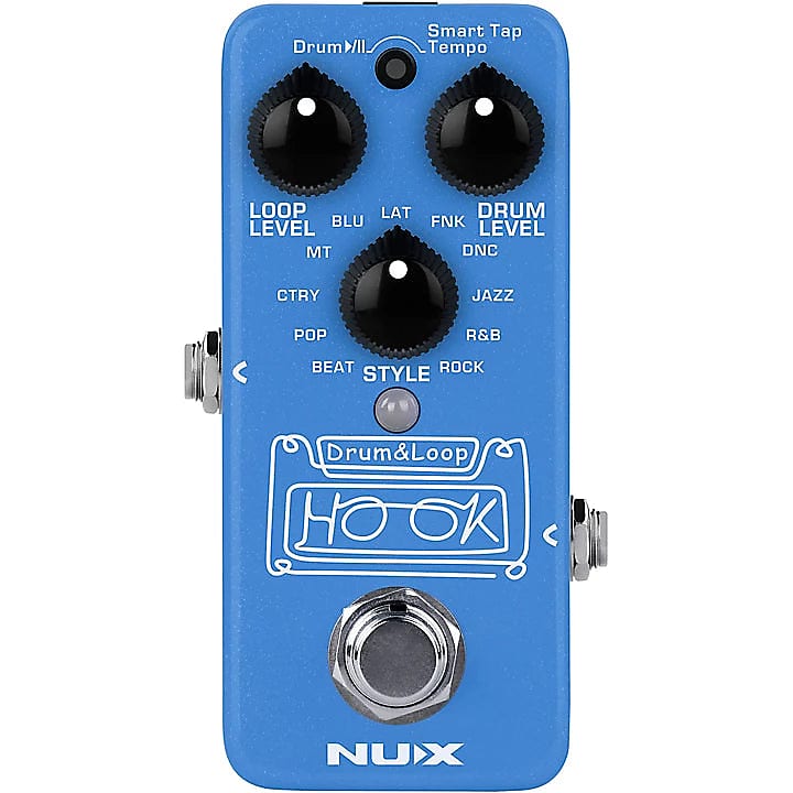 NUX NDL3 HOOK Drum & Loop Pedal Reverb