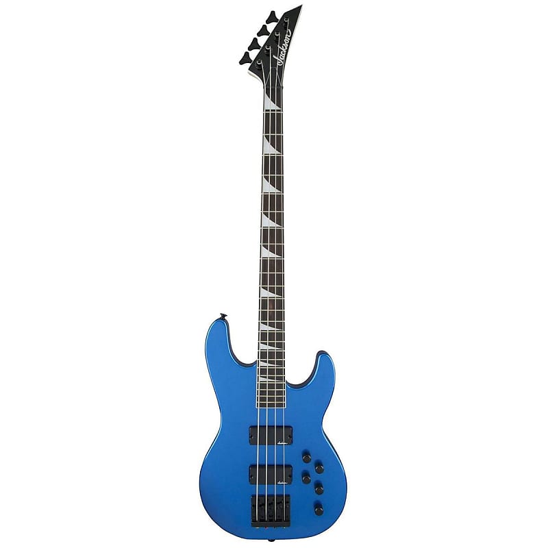 Jackson JS Series Concert Bass JS3 Bass Guitar Metallic Blue image 1