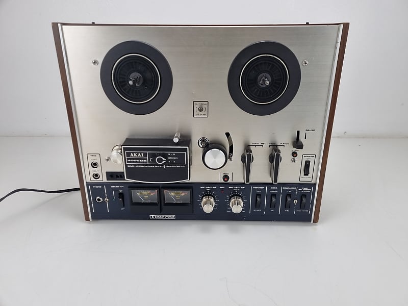 Akai 4000 DB - Reel To Reel 1/4&#039;&#039; Recorder - 4 track - 2 Channel- Serviced  			