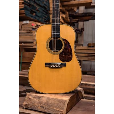 Martin HD12-28 12-String Acoustic Guitar - Natural image 8