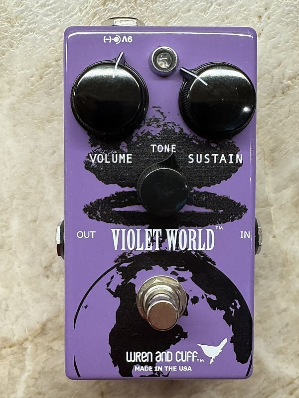 Wren and Cuff Violet World Fuzz 2010s - Violet | Reverb