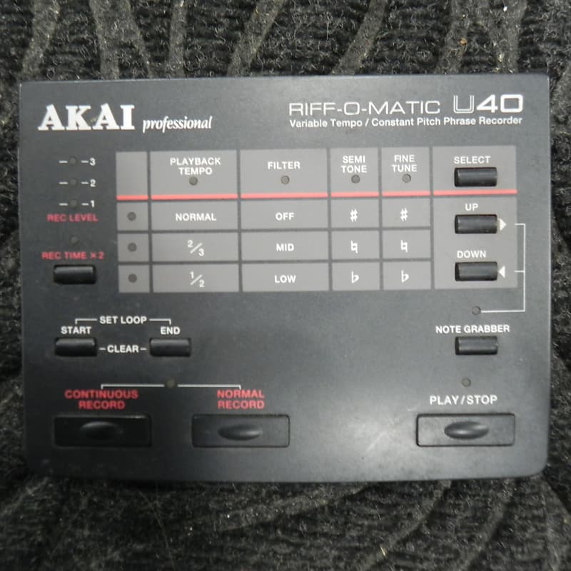 人気新品 AKAI U40 RIFF-O-MATIC レコーディング/PA機器 - www.kanaad.com