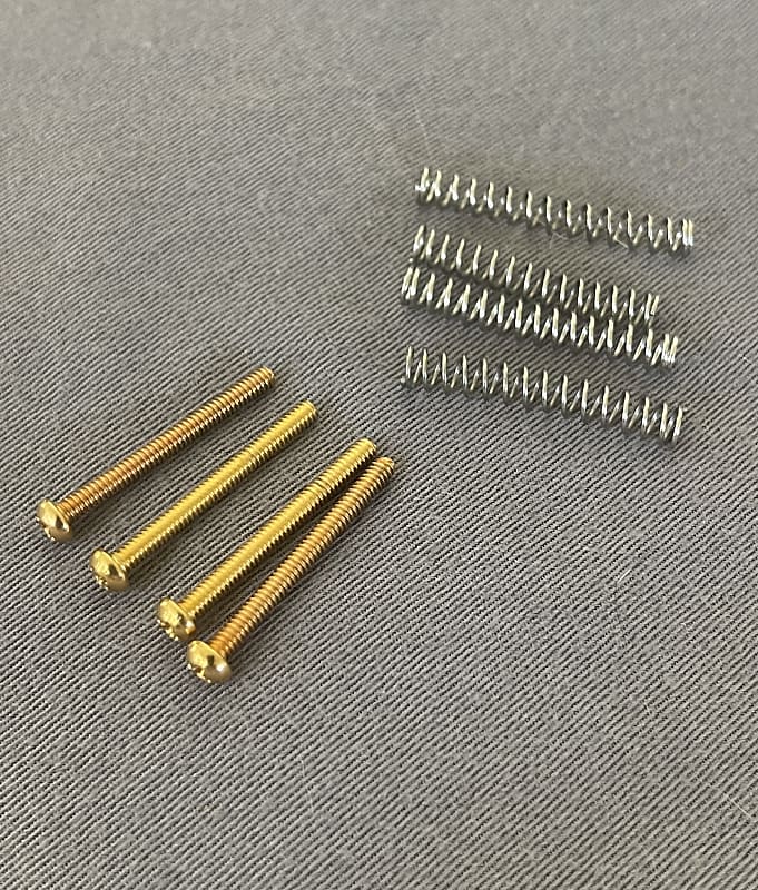 Gibson Vintage 1970's Gold Pickup Adjustment Screws Reverb UK