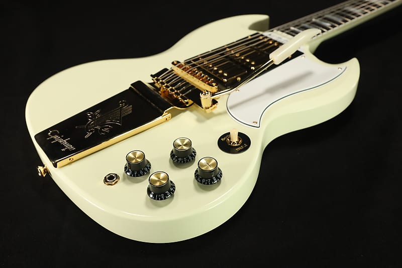 美品Epiphone エピフォン SG 白 Inspired by Gibson Amazon.com: Epiphone SG Muse, Pearl White Metallic : Musical
