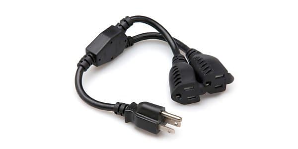 Hosa YAC-406 Power Y Cable image 1