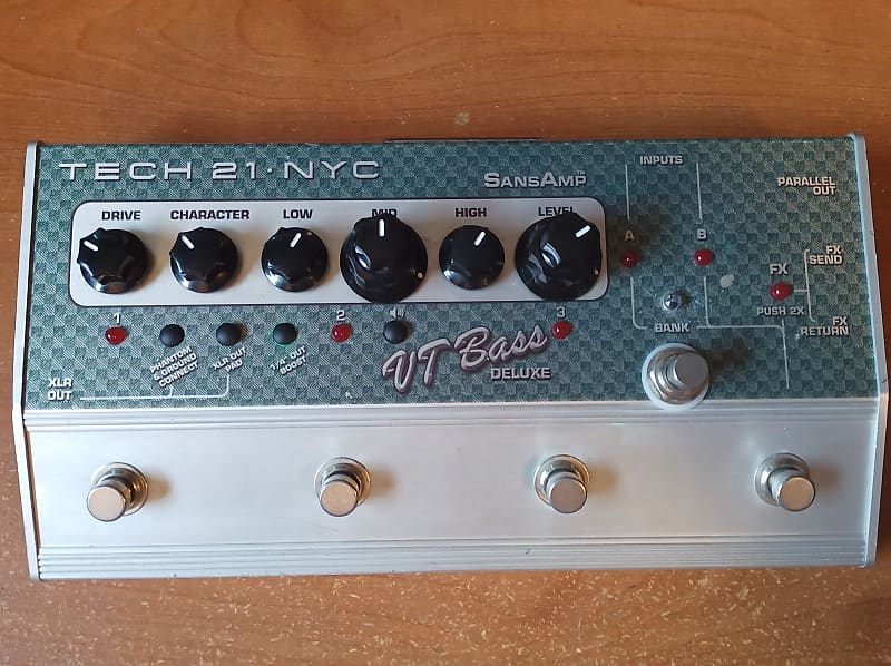 Tech 21 VT Bass Deluxe - Modded w/ Blend Knob, Mid Sweep
