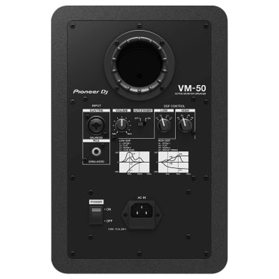 Pioneer DJ VM-50 5" Active Powered Studio Reference Monitor Speaker w Stands image 3