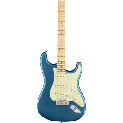 American Performer Stratocaster, Maple Fingerboard, Satin Lake Placid Blue image 2