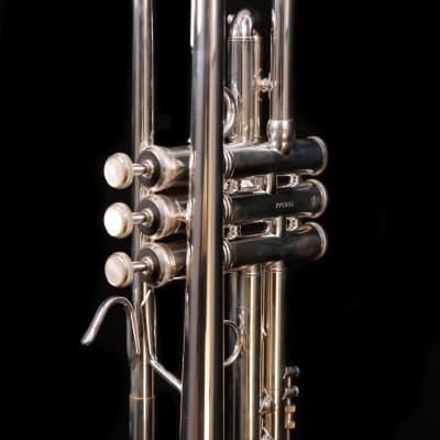 Bach LR180S72 Stradivarius 180 Series Profess Bb Trumpet #72 Bell, Silver Plated image 9