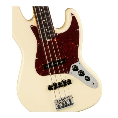 Fender American Professional II 4-String Jazz Bass (Right-Handed, Olympic White) image 4