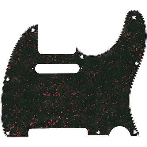 Fender Pickguard Telecaster 8-Hole Mount, Tortoise Shell, 4-Ply image 1