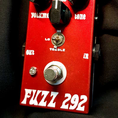 JDM Pedals Fuzz 292 | 3-knob / Side Jacks | Vintage BC183 Silicon Fuzzface / Colorsound 1-knob Style image 1