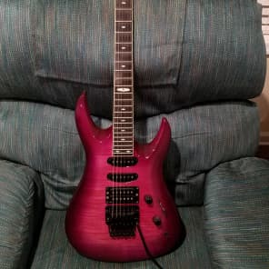 Yamaha RGX Standard 1988-1990 Transparent Violet Burst | Reverb UK