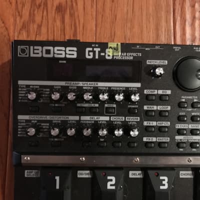 Reverb.com listing, price, conditions, and images for boss-gt-8-guitar-effects-processor