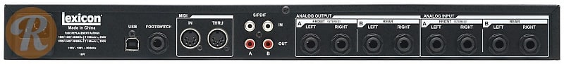 Lexicon MX400 Dual Stereo / Surround Reverb Effects Processor image 4