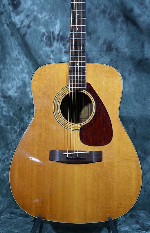 Yamaha FG-160 Tan Label Vintage 1973 Made in Japan Dreadnought Acoustic w/  Same Day Shipping