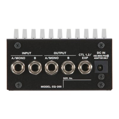 BOSS EQ-200 Dual 10-Band EQs Visual EQ Display Deep Real-Time Control MIDI I/O Graphic Panel Lock Function Compact Equalizer Pedal for Guitar and Bass image 5
