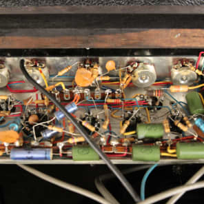 Sano Supersonic Tube Amp amplifier 1X12 + 2X8 speakers 1967 Black image 21