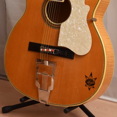 Arnold Hoyer 10b – 1959 German Vintage 6 String Western Flattop Guitar / Gitarre image 5