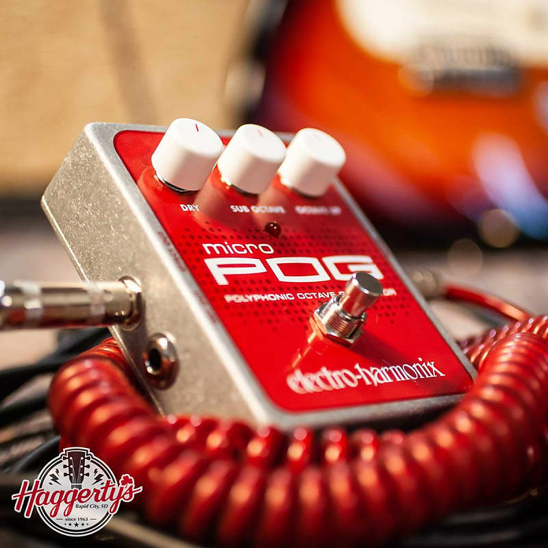 その他 electro-harmonix micro POG Electro-Harmonix Micro POG Polyphonic Octave Generator Pedal