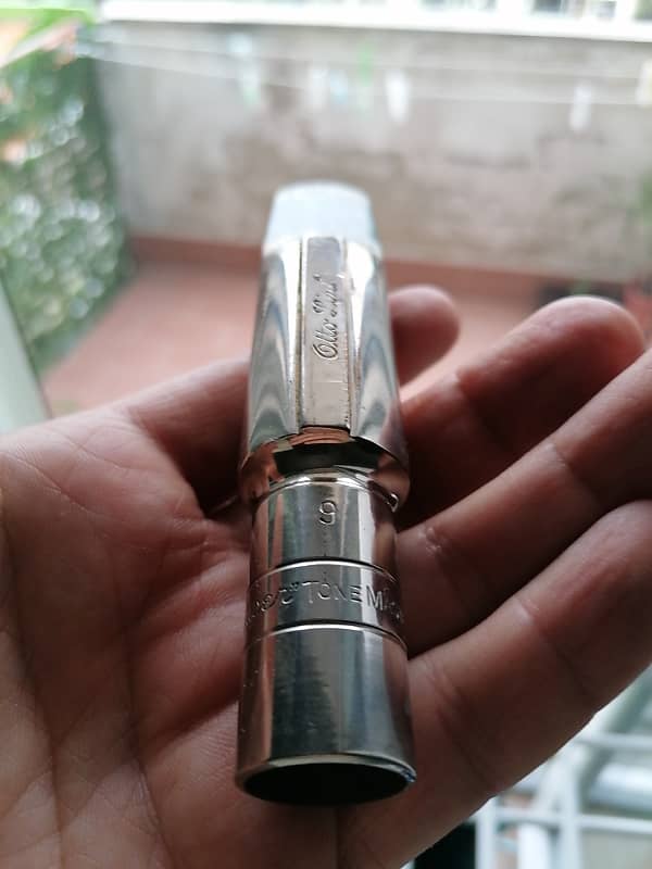 Vintage baritone saxophone mouthpiece Otto Link STM 9 Early Reverb