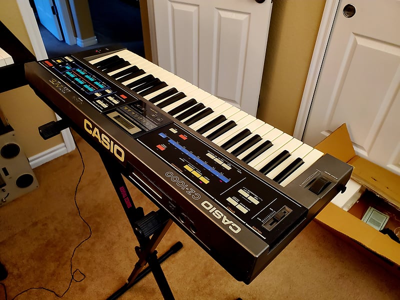 CASIO CZ-1000 SYNTHESIZER IN THE BOX, JUST SERVICED, COMES WITH