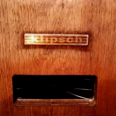 1976 Klipsch Cornwall CD-BR Speakers With Sales Manual RARE image 4