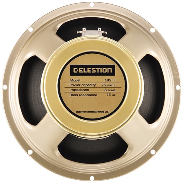 Celestion G12H-75 Creamback Guitar Speaker (12 Inch, 75 Watts, 8 Ohms) image 1