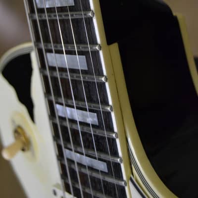 **SALE** 1984 Greco JS55 John Sykes Custom "Painted Over" RELIC Black Beauty Vintage Guitar Japan Fujigen imagen 14