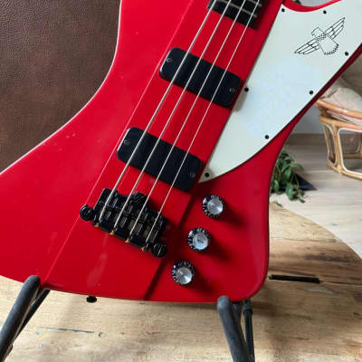 Rare Gibson Thunderbird 1991 Cardinal Red OHSC image 3