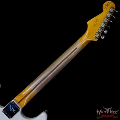 Fender Custom Shop Eric Clapton Signature Stratocaster Maple Fingerboard Journeyman Relic Aged White Blonde image 5