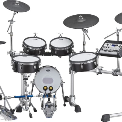 Yamaha DTX10K-M Electronic Drum Set with Mesh Heads - Black Forest image 1