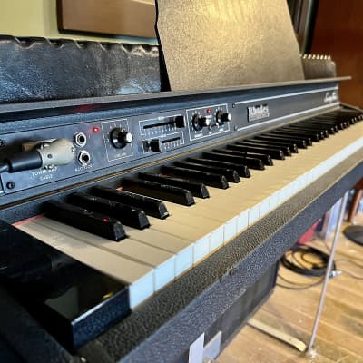 Rhodes Mark II Suitcase Piano 73-Key Electric Piano 1979 - 1983 - Black original vintage USA image 6
