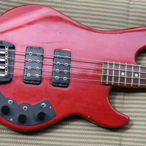 G&L L2000 Bass 1981 Transparent Red - Made in USA image 1
