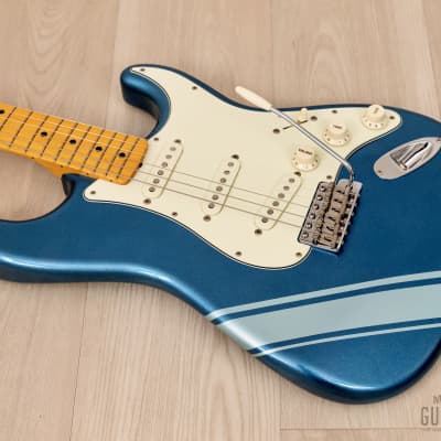 2018 Fender Traditional 50s Stratocaster FSR Lake Placid Blue w/ Competition Stripe & Case, Japan MIJ image 9