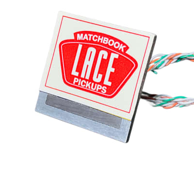 LACE Alumitone Matchbook Pickup - Red Logo image 1