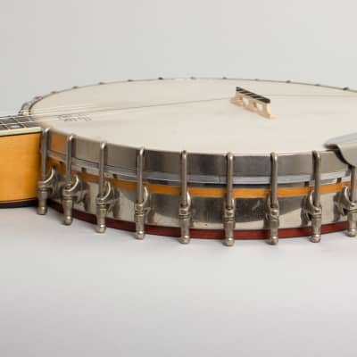 Fairbanks/Vega  Whyte Laydie Style R Conversion 5 String Banjo (1920), ser. #44339, tweed hard shell case. image 18