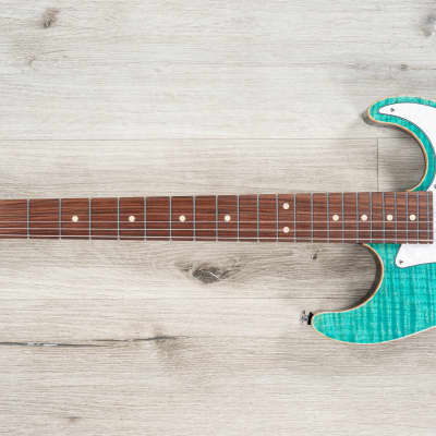 Suhr Standard Plus HSS Guitar, Pau Ferro Fretboard, Bahama Blue image 17