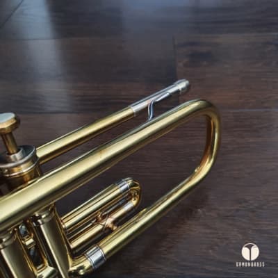 1956 Martin Imperial trumpet, mutes, Mt Vernon mouthpiece | Gamonbrass image 12