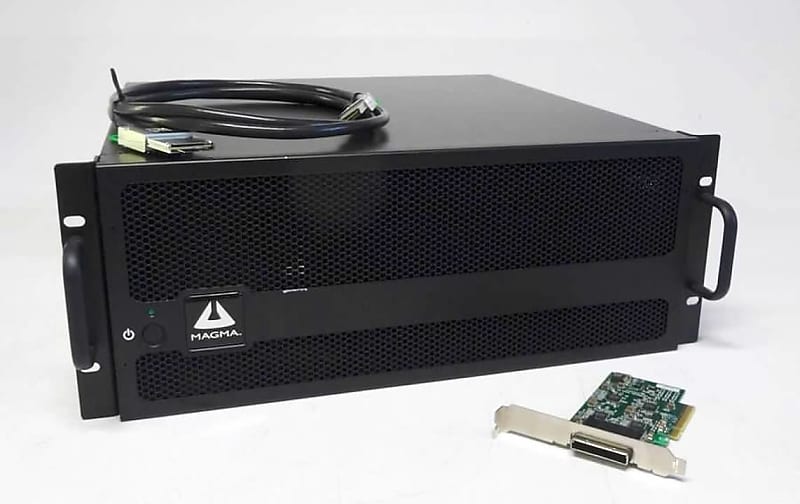 Magma Expansion Chassis PE6R4I hd 5 + Digidesign 192 16 Reverb UK