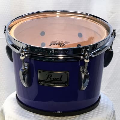 Pearl Championship Series 10" Marching Tom, Aurora Blue (New Old Stock, 2008) image 6