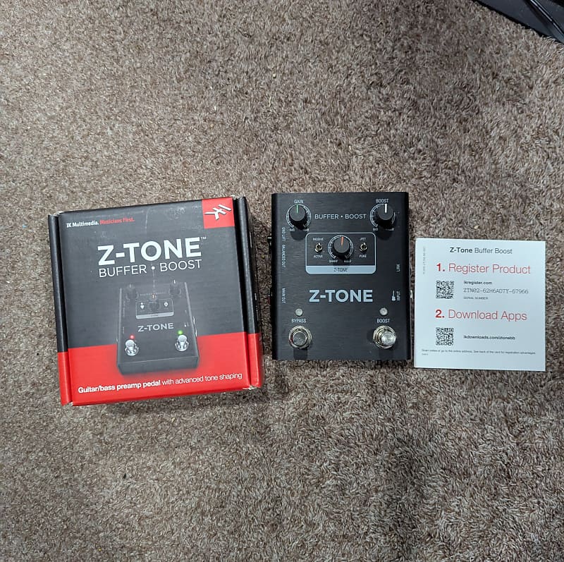 IK Multimedia Z-Tone Buffer Boost