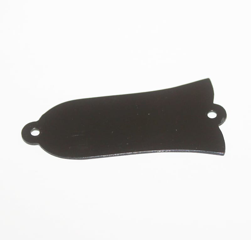 Vintage 1950's Gibson Truss Rod Cover Black Single Ply 1958 | Reverb