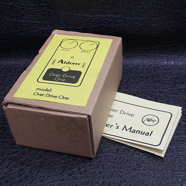 Aldente Effects OverDrive One ギター