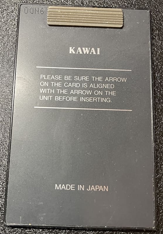 Kawai DC-16 RAM Card | Reverb
