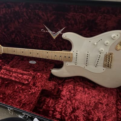Fender Custom shop 57 Stratocaster Blonde White NOS 2020 image 1