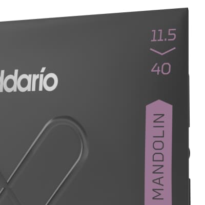 D'Addario XTM11540 XT Series Mandolin Strings, Phosphor Bronze, 11.5-40 image 4