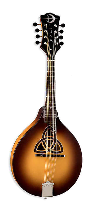 Luna Guitars Trinity A-Style Mandolin w/ Celtic Inlay A-Style Mandolin image 1