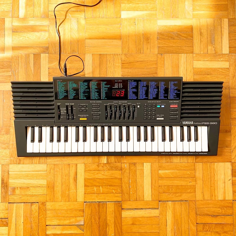 Yamaha PSS-380 PortaSound (Japan, 1989) – Vintage Super Cool FM  Synthesizer! Mint condition!